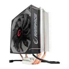 Everest Rampage Wind Chill‑320 Socket AM4 / 2011 120 × 120 × 25 mm Sessiz Fan CPU Soğutucu (Crab‑Leg Fan, Bakır Isı Boruları, Alüminyum Şasi)