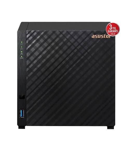 Asustor AS1204T 4 Yuvalı Dikili Tip Nas Depolama Ünitesi