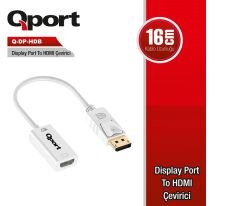 QPORT DISPLAY to HDMI ÇEVİRİCİ (Q-DP-HDB)