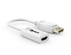 Qport Q-DP-HDB DisplayPort (Male) to HDMI (Female) 4K Destekli Dönüştürücü Adaptör