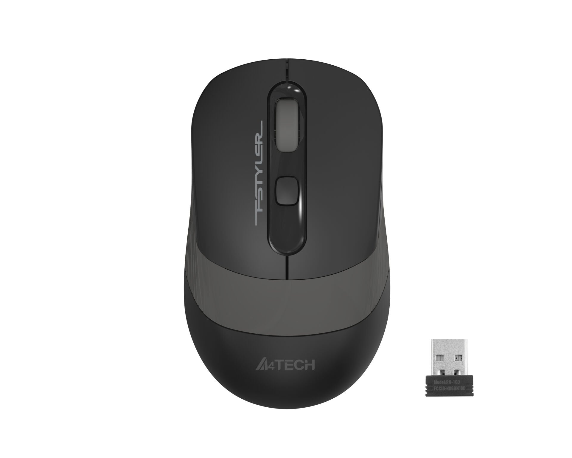 A4 Tech Fstyler FG10 Kablosuz Optik Mouse - Gri (2000 DPI)