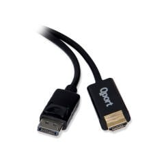 QPORT 1.8M DISPLAY PORT(M) TO HDMI(M) ÇEVİRİCİ KABLO (Q-DPH)
