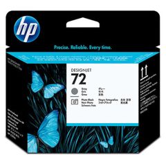 HP 72 Mat Siyah ve Gri DesignJet Baskı Kafası (C9380A)