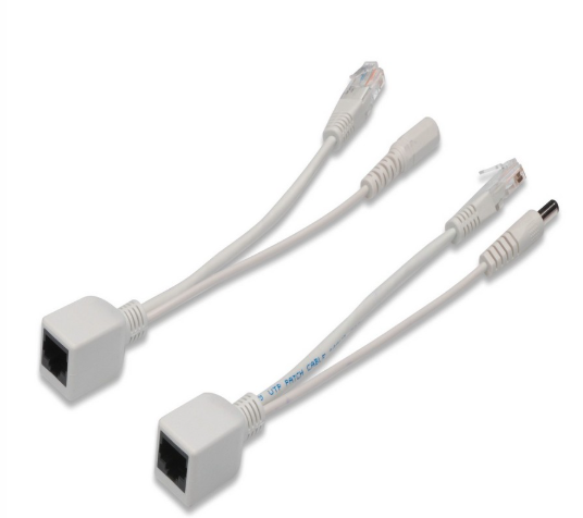 DIGITUS Power over UTP Splitter Kablosu PoE Splitter Ethernet Üzerinden Güç Ayırıcı 5V 9V 12V Destekli Ağ Güç Dönüştürücü