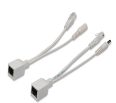 DIGITUS Power over UTP Splitter Kablosu PoE Splitter Ethernet Üzerinden Güç Ayırıcı 5V 9V 12V Destekli Ağ Güç Dönüştürücü
