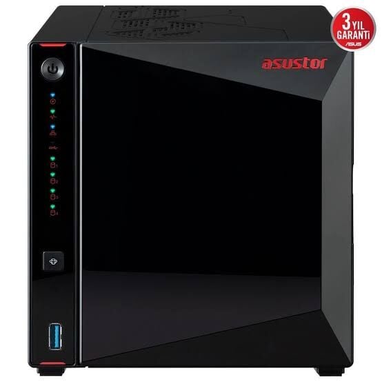 Asustor AS5404T 2 Yuvalı Dikili Tip Nas Depolama Ünitesi