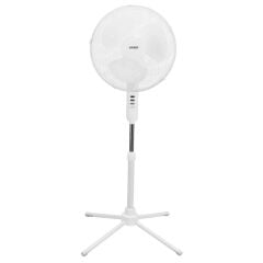 Everest FAN10 EcoWind Beyaz Metal Yıldız Ayak 3 Bıçaklı Vantilatör- Pervanesi 16'' Maks 45W 3 Kademe
