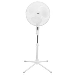 Everest FAN10 EcoWind 16'' 45W 3 Kademeli Beyaz Ayaklı Vantilatör - Metal Yıldız Ayaklı 3 Kanatlı Pervane