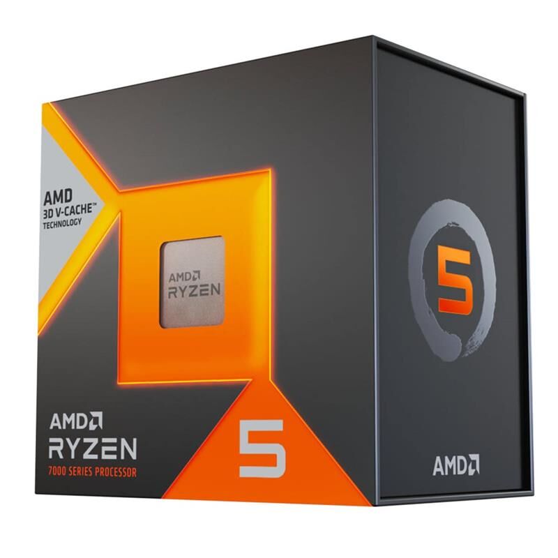 AMD Ryzen 5 7500X3D 4.5GHz (Turbo) 6-Çekirdek 102MB Önbellek 3D V-Cache AM5 65W İşlemci (Tray/Fansız)