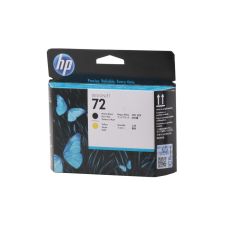 HP 72 Mat Siyah ve Sarı (Matte Black & Yellow) DesignJet Printhead C9384A