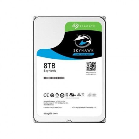 Seagate SkyHawk 8TB 3.5'' 7200RPM 256MB Cache SATA 3 Güvenlik Harddiski (ST8000VX010)