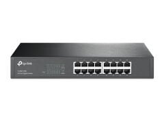 TP-LINK TL-SG1016D 16 Port Gigabit 10/100/1000 Mbps Yönetilemez Switch, Rack/Uygun, Ev ve Ofis Ağları İçin
