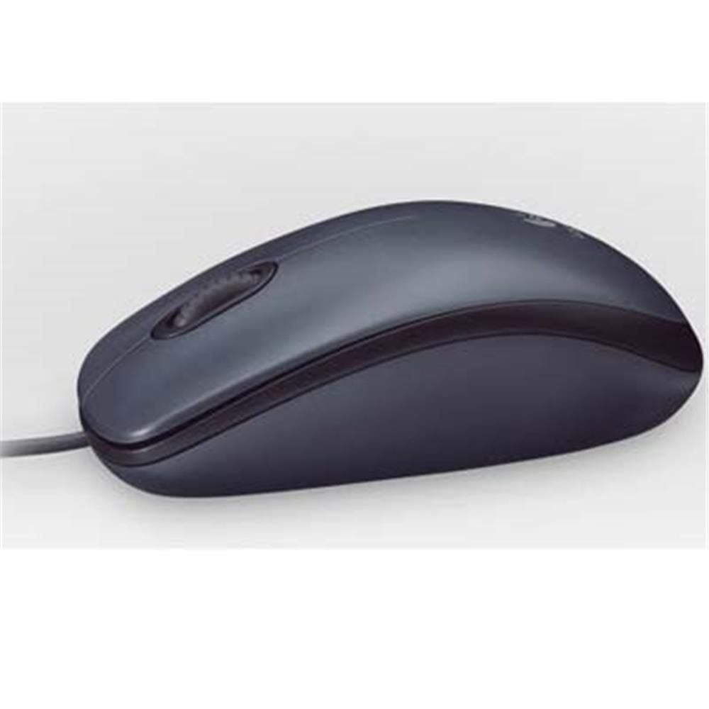 Logitech M90 Kablolu Optik Mouse - 1000 DPI - USB Bağlantı - Siyah (910-001793)