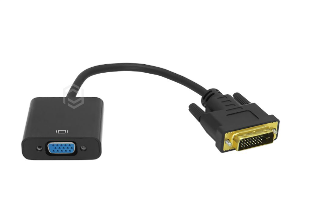 Frisby FA-6656C DVI-D Erkek - VGA Dişi Aktif Görüntü Dönüştürücü Kablo 1080p Full HD Destekli (DVI-D - VGA Converter)