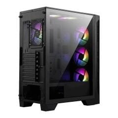 MSI MAG FORGE 120A AIRFLOW TEMPERLİ CAM 6 X120MM AUTO RGB FAN ATX GAMING KASA