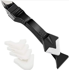 Lotus LTS-7408-5093 Ergonomik Tutma Saplı Silikon Derz Kazıyıcı El Aleti