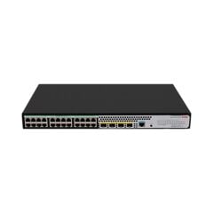 H3C 9801A41C S5120V3‑28P‑LI 24 Port Gigabit Yönetilebilir Switch + 4 x 1 Gbps SFP + 1 x Konsol Port, Rackmount Metal Kasa