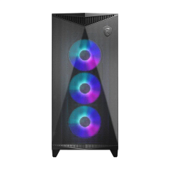 MSI MPG GUNGNIR 300R AIRFLOW TEMPERLİ CAM 4 X 120MM ARGB FAN E-ATX GAMING KASA
