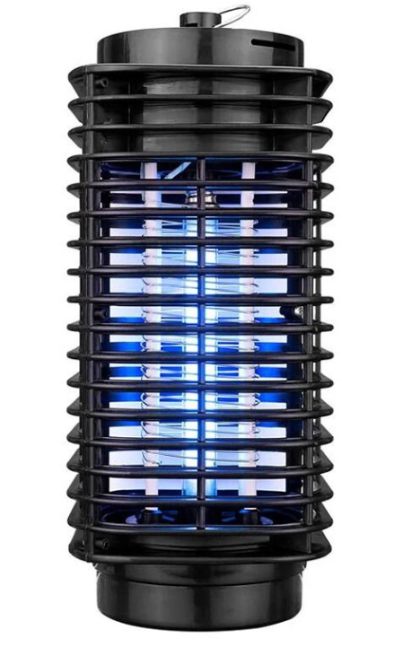 Asonic S24 PRO Kokusuz Taşınabilir LED Mavi Işıklı Sinek Öldürücü Siyah 4W Açılabilen Alt Kapak UV Haşere Kovucu Cihaz