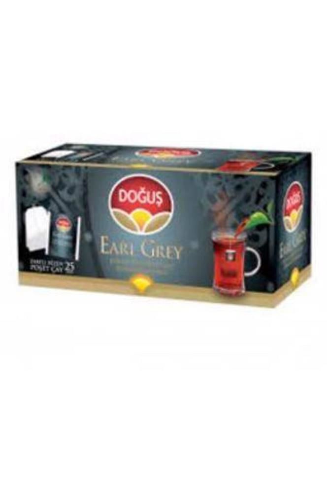 Doğuş Earl Grey Bergamot Aromalı Bardak Poşet Çay 25 Adet x 2 g (50 g)