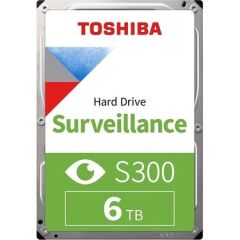 TOSHIBA S300  6 TB 5400RPM 256MB 7/24 Güvenlik HDD