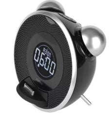 EDIFIER Image Series IF230B Tick-Tock Dock 9W FM Radyo, iPod, Hoparlör Siyah, BLUETOOTH