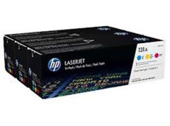 HP 131A Cyan/Magenta/Yellow 3'lü Avantaj Paketi LazerJet Toner Kartuşları (U0SL1AM)