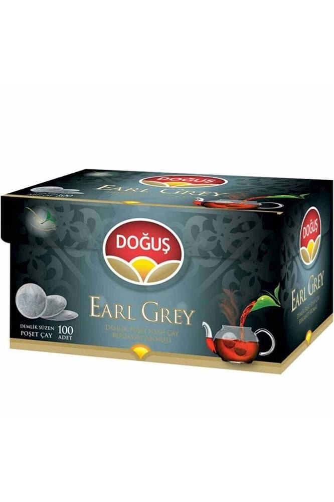Doğuş Earl Grey Bergamot Aromalı Bardak Poşet Çay 100 Adet x 2 g (200 g)
