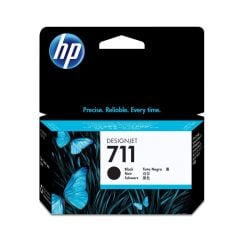 HP 711 38-ml Black (Siyah) DesignJet Plotter Mürekkep Kartuşu (CZ129A) - DesignJet T120, T130, T520, T525, T530 Uyumlu