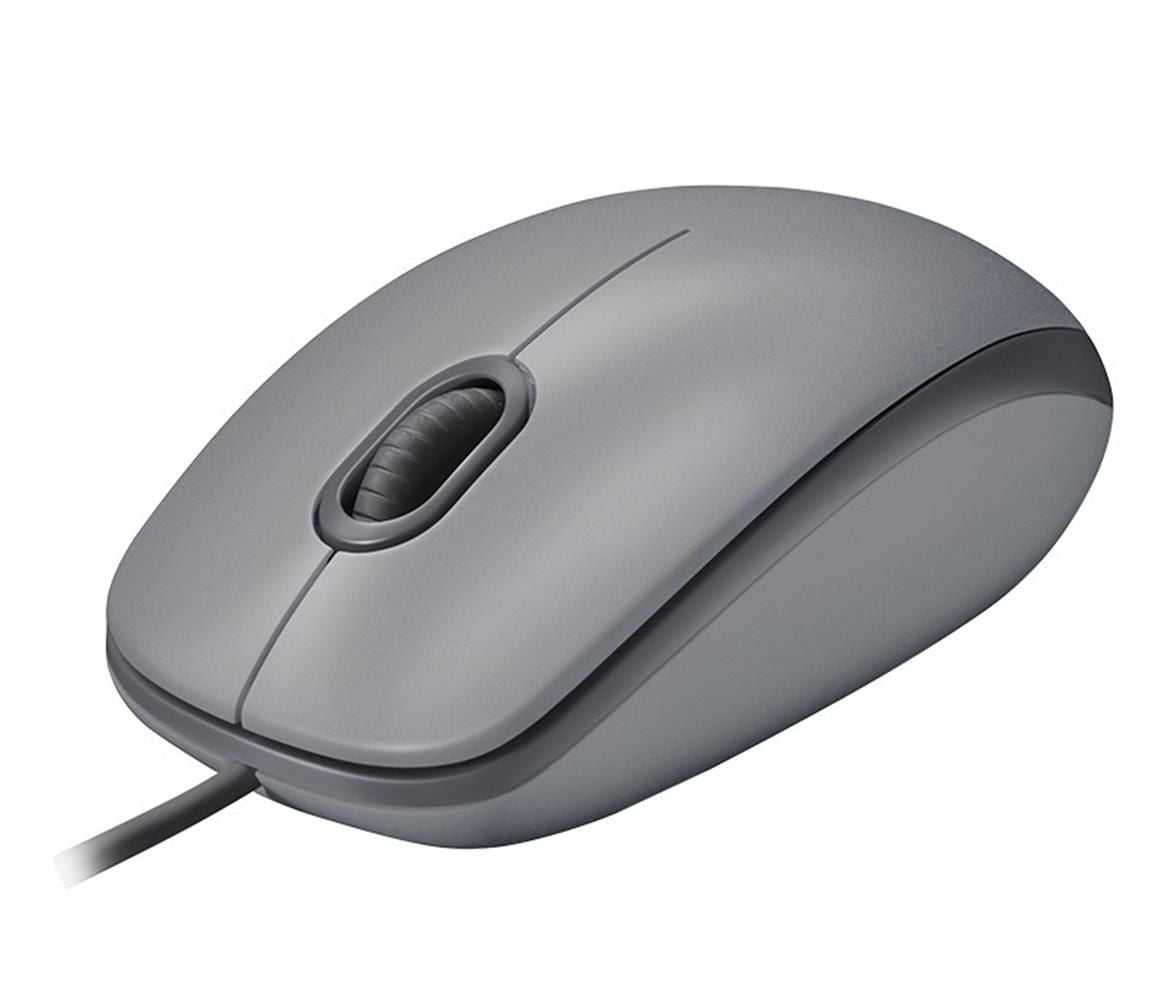Logitech M110 Silent Kablolu Sessiz Optik Mouse - Gri (910-006760)