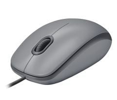 Logitech M110 Silent Kablolu Sessiz Optik Mouse - Gri (910-006760)