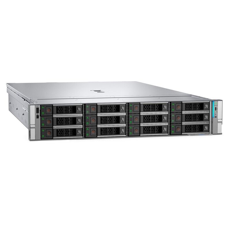 Dell PowerEdge R570 Rack Server Intel Xeon Gold 6511P 32GB RAM 2x960GB SSD (12x3.5'' Bay) 2x1100W