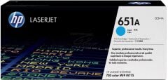 HP 651A Cyan (Mavi) Orijinal LaserJet Toner Kartuşu - CE341A Color LaserJet Enterprise 700 M775 Serisi 16.000 Sayfa