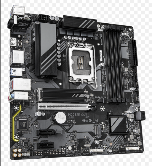 GIGABYTE B760M DS3H WIFI6E GEN5 Intel B760 Chipset LGA1700 Soket DDR5 RAM Destekli PCIe 5.0 HDMI VGA DisplayPort mATX Anakart