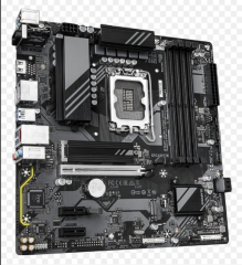 GIGABYTE B760M DS3H WIFI6E GEN5 Intel B760 Chipset LGA1700 Soket DDR5 RAM Destekli PCIe 5.0 HDMI VGA DisplayPort mATX Anakart