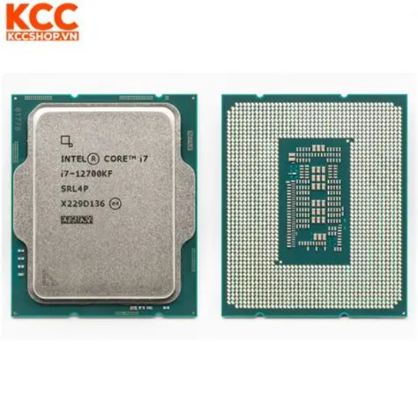 Intel Core i7-12700KF Alder Lake 12 Çekirdek 20 Thread 3.6GHz-5.0GHz 25MB Cache LGA1700 Tray İşlemci (Dahili Grafik Yok / Fansız)