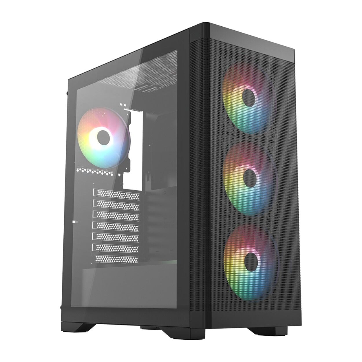 FRISBY FC-9480G 600W 80+ BRONZE 4X RGB MESH GAMING KASA