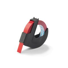 DYMO S0898150 Kabartma Şerit, 9 mm x 3 mt, Kırmızı
