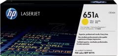 HP 651A Yellow (Sarı) Orijinal LaserJet Toner Kartuşu - CE342A Color LaserJet Enterprise 700 M775 Serisi 16.000 Sayfa