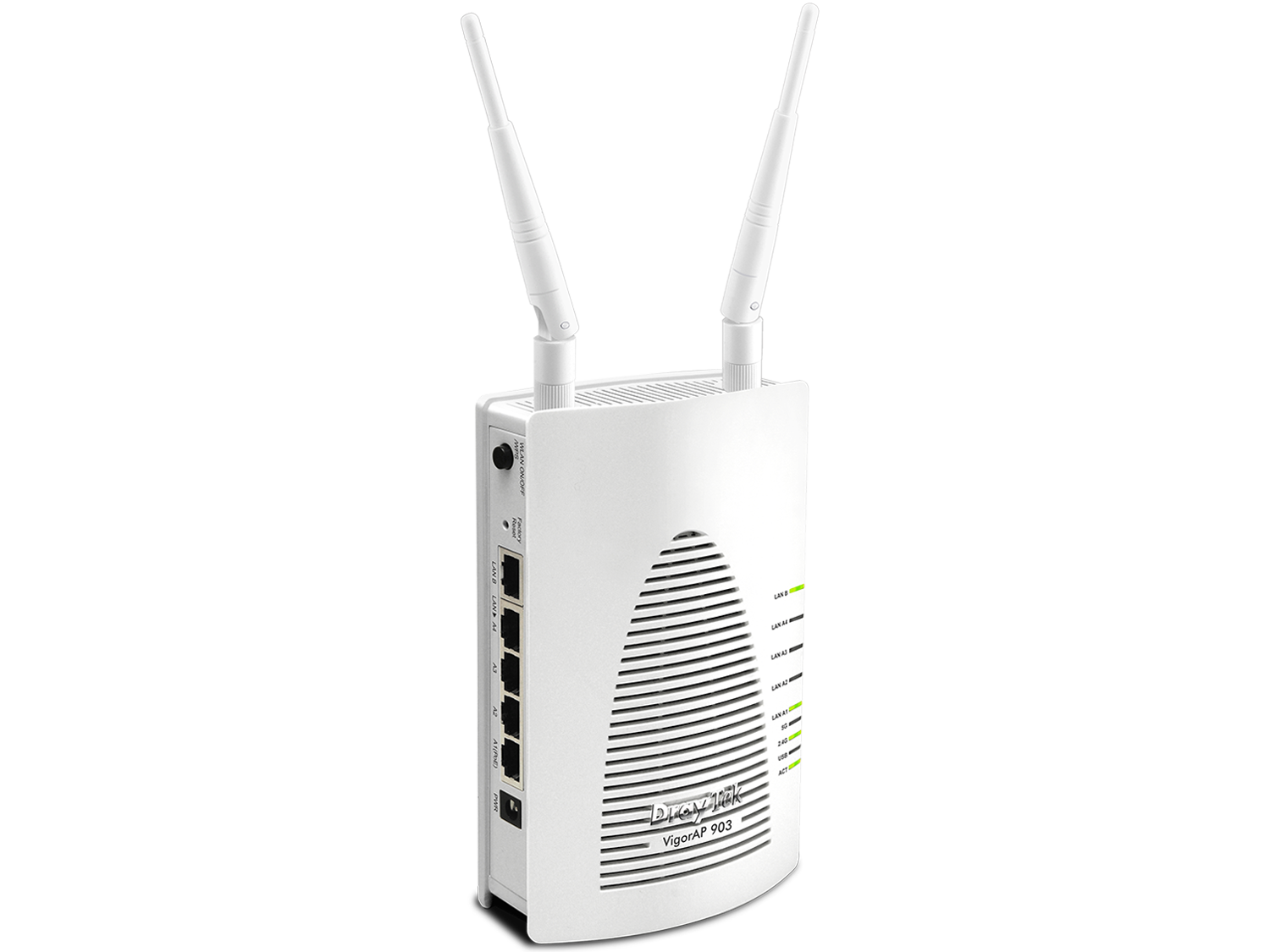 DrayTek VigorAP 903 Mesh AC1300 Çift Bant Gigabit PoE Kablosuz Access Point