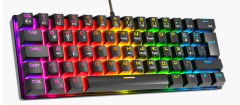 Rampage ALLY K11 Siyah Rainbow Q Blue Switch Bilek Destekli Mekanik Gaming Oyuncu Klavyesi
