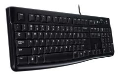 Logitech K120 Kablolu Q TR Siyah Standart Klavye (920-002505)