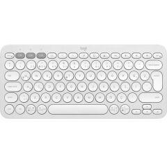Logitech Pebble Keys 2 K380s Bluetooth Kablosuz Türkçe Q Klavye - Beyaz (920-011860)
