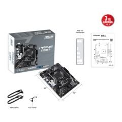 Asus Prime A520M-R AMD A520 Soket AM4 DDR4 4866MHz(OC) M.2 HDMI mATX Anakart