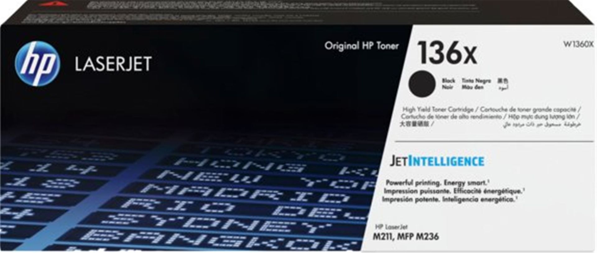 HP 136X Black (Siyah) High Yield (Yüksek Kapasite) Original LaserJet Toner - LaserJet M209 / MFP M234 (W1360X)