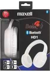 Maxell B13-HD1 Beyaz Bass 13 Kulak Üstü Bluetooth Kulaklık