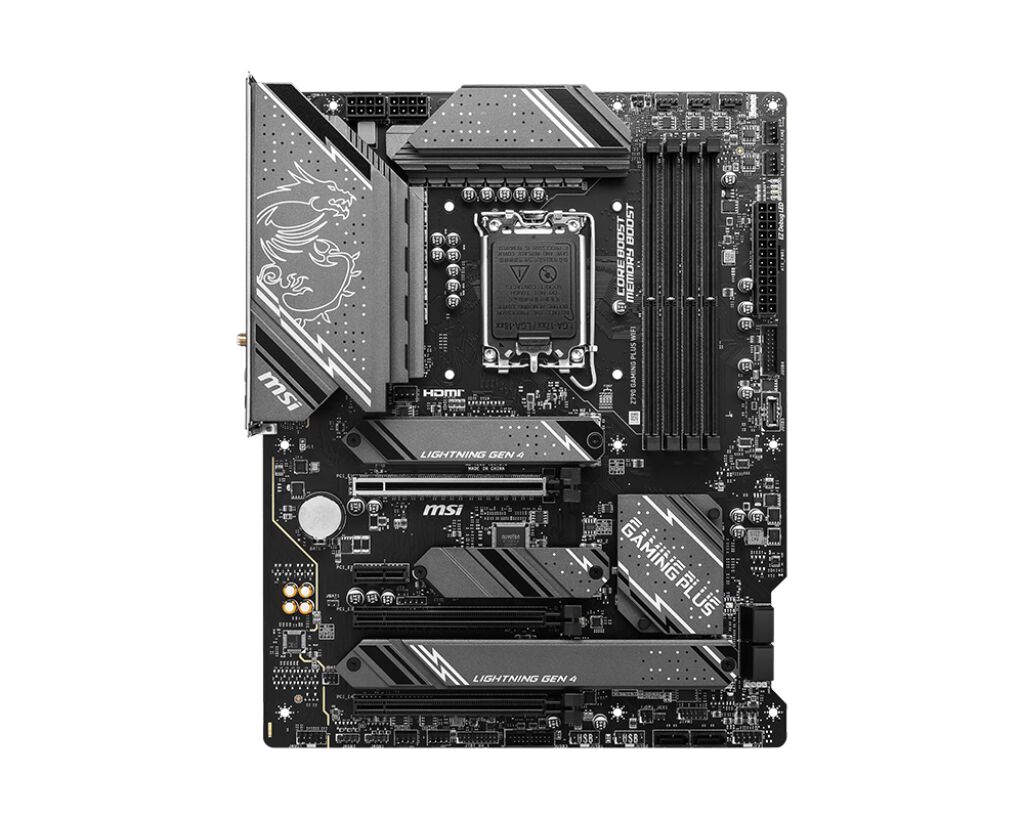 MSI Z790 GAMING PLUS WIFI Intel Z790 Soket 1700 DDR5 7200MHz(OC) ATX Anakart