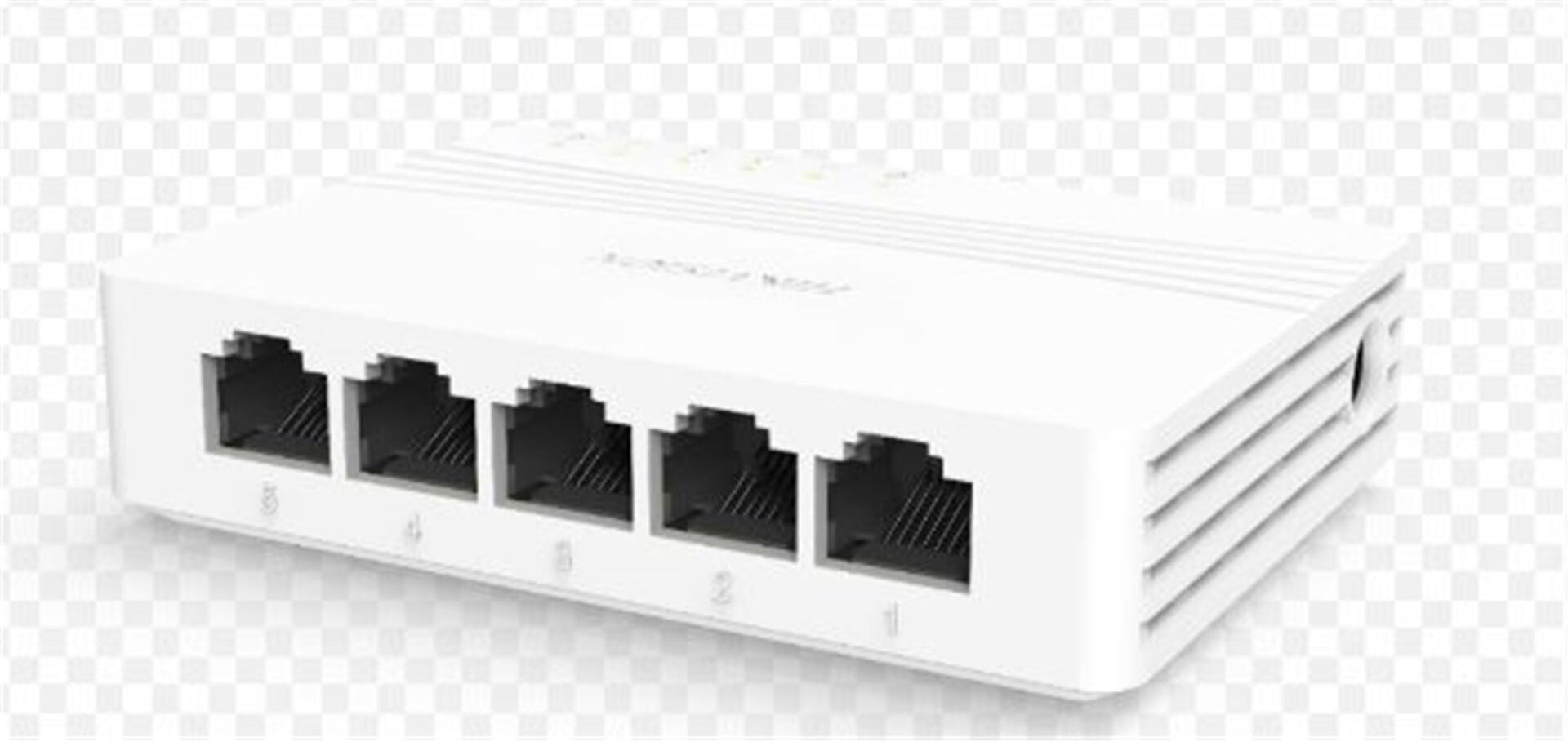 Hikvision DS-3E0505D-E 5 Port 10/100/1000 Mbps Gigabit Yönetilemez (Unmanaged) Layer 2 Masaüstü & Duvar Tipi Ethernet Switch (ADI/ADIX, Store-and-Forward, 10 Gbps, 7.44 Mpps, 2K MAC, 5V DC 0.6A, ABS Kasa)
