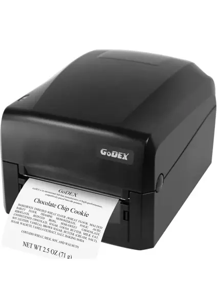 GODEX GE300 203DPI TERMAL TRANSFER SERİ+USB+ETHERNET BARKOD YAZICI (RİBONLU KULLANIM)