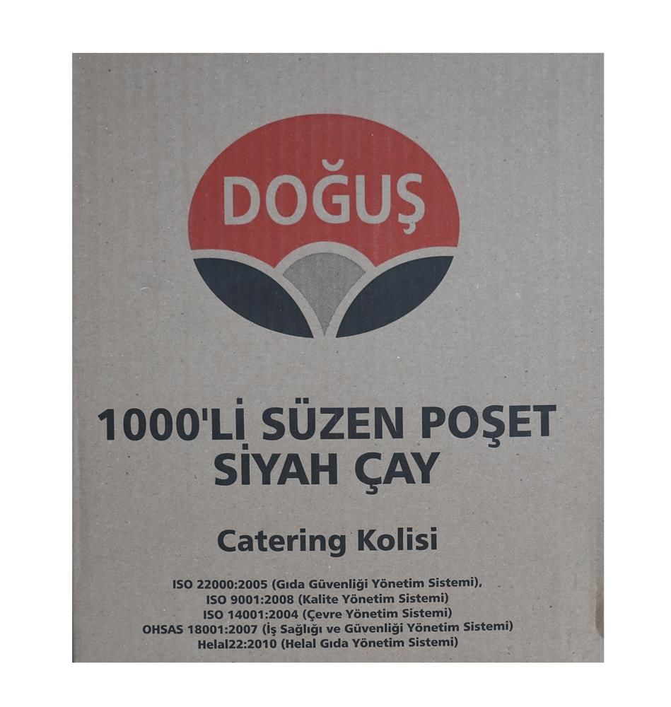 Doğuş Royal Breakfast Bardak Poşet Çay (EDT) 1000 Adet x 1,5 g (1,5 kg)